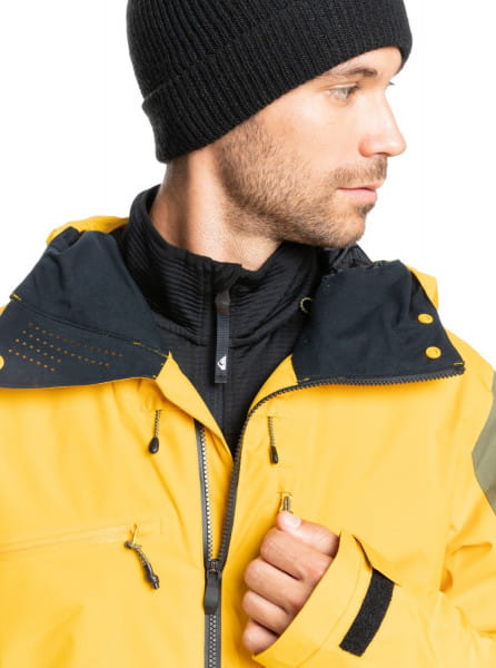Муж./Сноуборд/Верхняя одежда/Куртки для сноуборда Сноубордическая Куртка Quiksilver Travis Rice Stretch