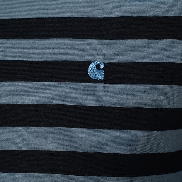  Carhartt WIP Scotty T-shirt Scotty Stripe, Astro / Icesheet