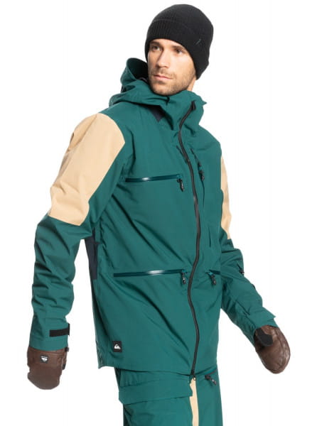 Муж./Сноуборд/Верхняя одежда/Куртки для сноуборда Сноубордическая Куртка Quiksilver Travis Rice Stretch