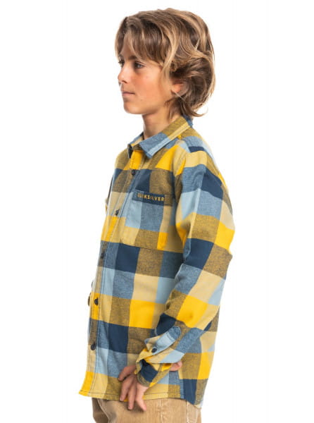 Мал./Одежда/Рубашки/Рубашки с длинным рукавом Детская Рубашка С Длинным рукавом Quiksilver Motherfly