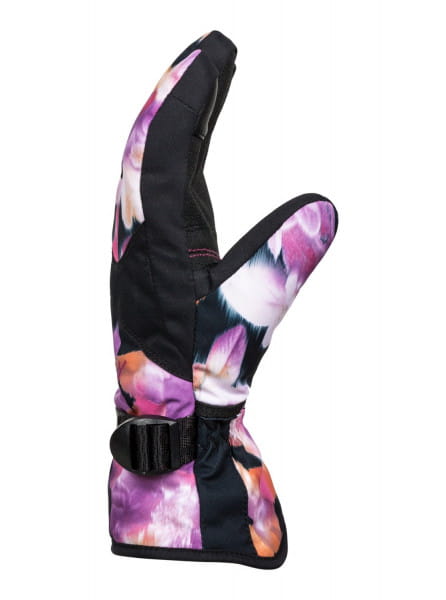 Фиолетовые детские сноубордические перчатки roxy jetty