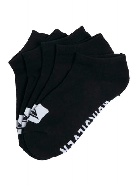 Муж./Аксессуары/Носки и гетры/Носки Короткие Носки Quiksilver 5 Pack (5 Пар) Black