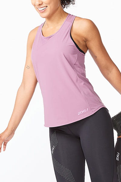 2XU Motion Mesh Tank Pink