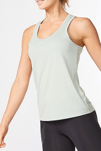  2XU Aero Singlet Grey