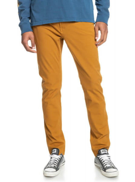 Бордовые брюки-чинос krandy 19" straight fit