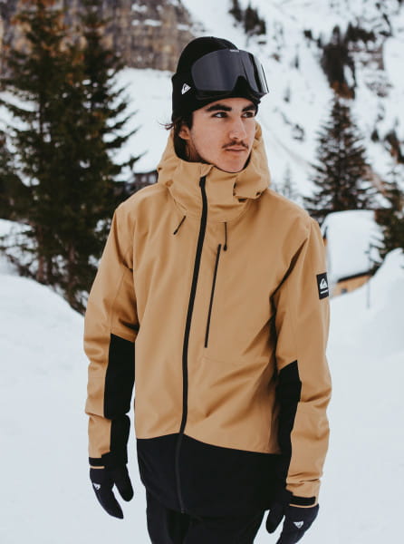 Бежевый сноубордическая куртка muldrow