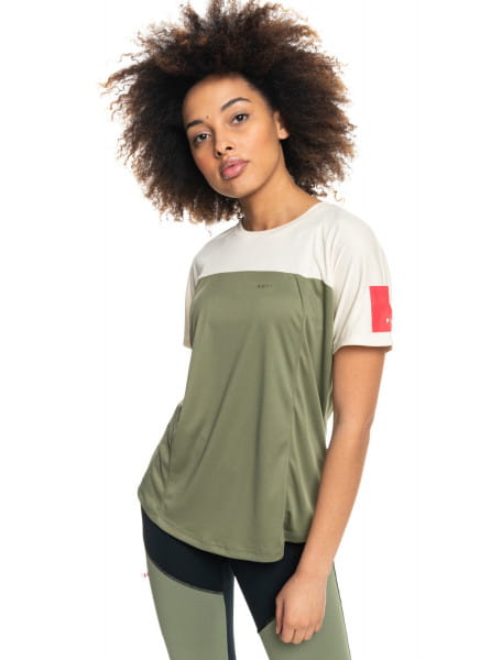.///    Roxy Earth Gang Deep Lichen Green