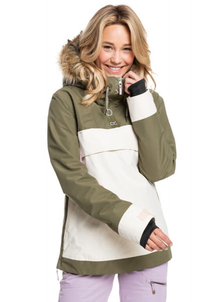 Жен./Сноуборд/Верхняя одежда/Куртки для сноуборда Сноубордическая Куртка Roxy Shelter