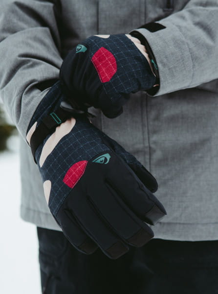 Розовые сноубордические перчатки mission