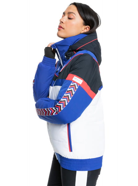 Терракотовый сноубордическая куртка ski chic