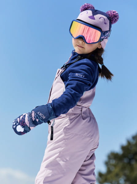 Черный детские сноубордические штаны lola 2-7