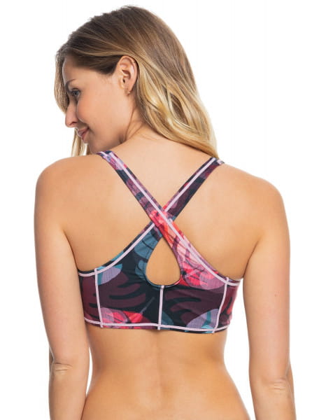 .///  Roxy Fitness True Black Palm Camo