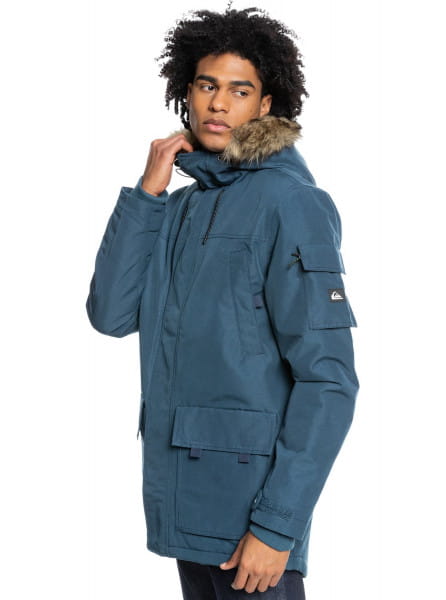 Муж./Одежда/Верхняя одежда/Куртки зимние Водостойкая Куртка Quiksilver Ferris Midnight Navy