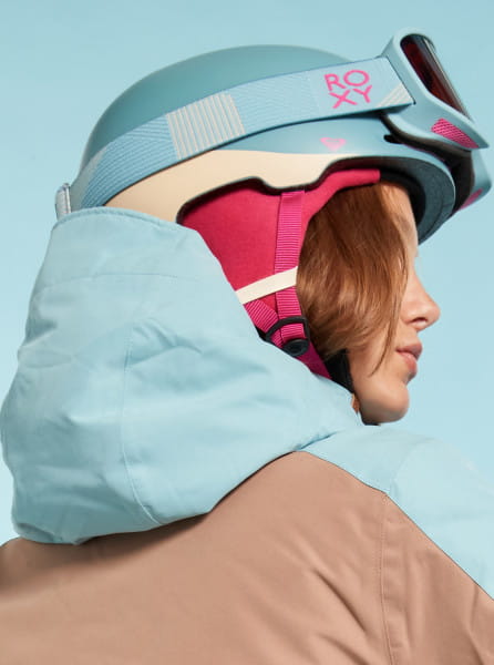 Синий сноубордический шлем kashmir