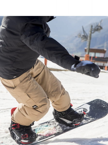Бежевый детские сноубордические штаны porter 8-16