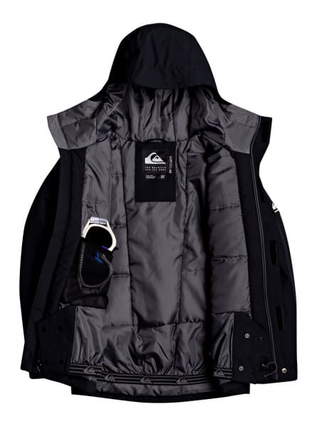 Мал./Сноуборд/Верхняя одежда/Куртки для сноуборда Детская Сноубордическая Куртка QUIKSILVER Mission Solid 8-16