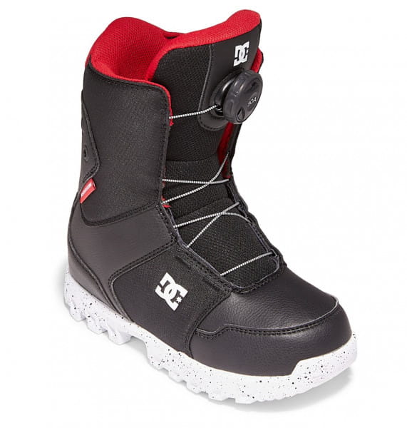 Черные детские сноубордические ботинки scout boa®