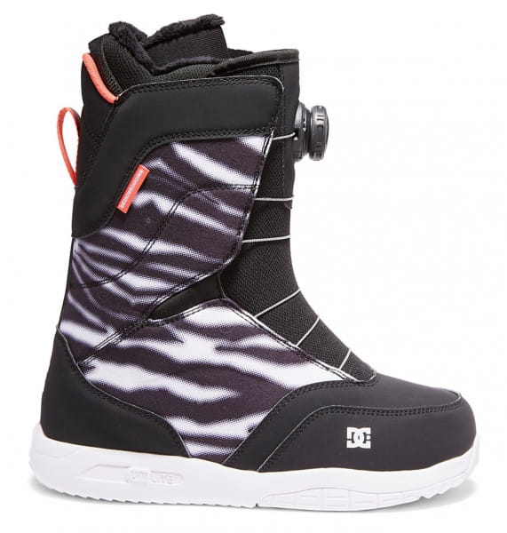 Жен./Обувь/Ботинки/Ботинки для сноуборда Сноубордические Ботинки DC Search Boa® Zebra Print
