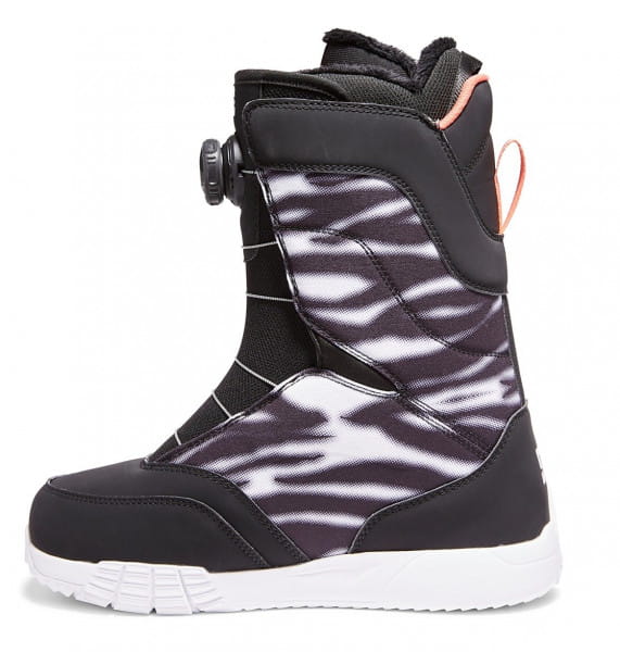 Жен./Обувь/Ботинки/Ботинки для сноуборда Сноубордические Ботинки DC Search Boa® Zebra Print