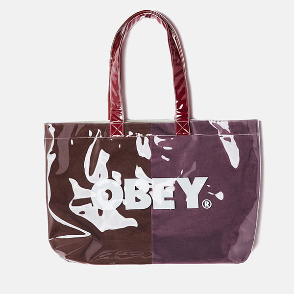  Obey Corduroy Pvc Tote Bag Multi
