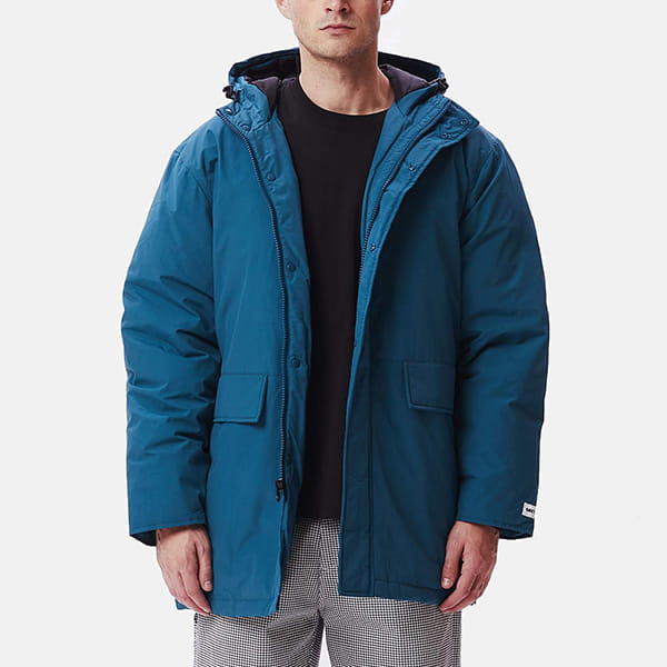  Obey Transmission Parka Deep Ocean