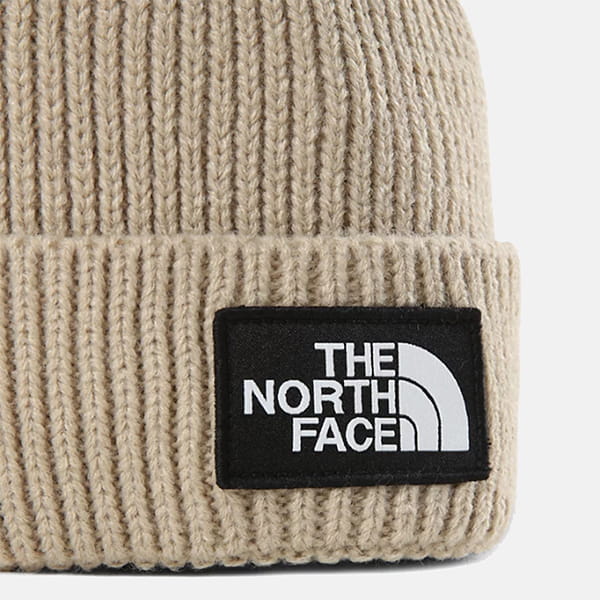 Шапка The North Face Logo Box Cuf Bne Flax