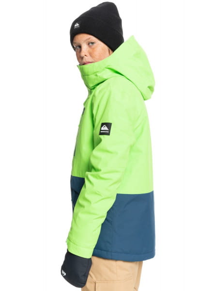 Мал./Сноуборд/Верхняя одежда/Куртки для сноуборда Детская Сноубордическая Куртка Quiksilver Mission Solid 8-16 Insignia Blue