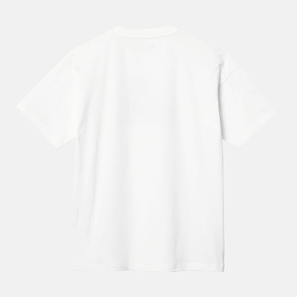Футболка Carhartt WIP Schools Out T-Shirt White Black