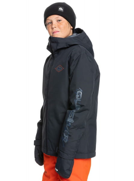Черный детская сноубордическая куртка in the hood 8-16