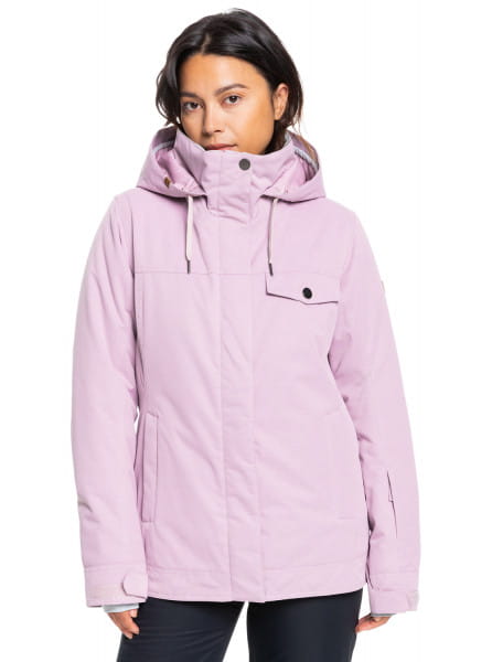 Фиолетовый сноубордическая куртка billie