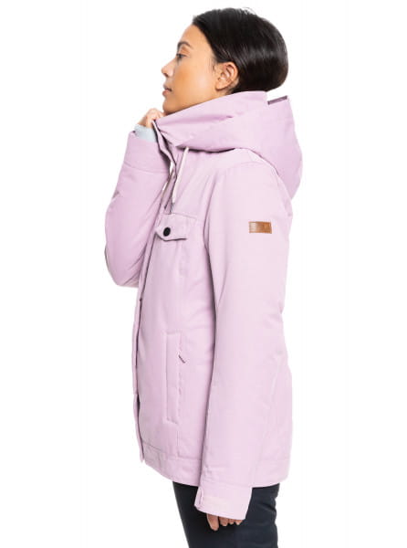 Светло-фиолетовый сноубордическая куртка billie