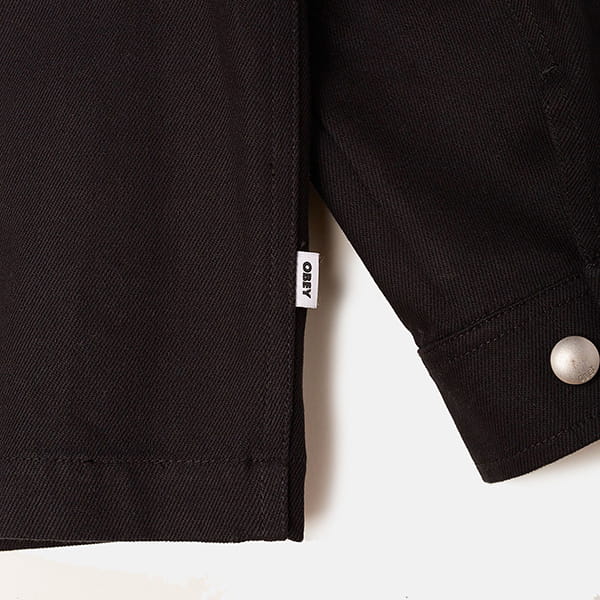  Obey Thurston Jacket Black