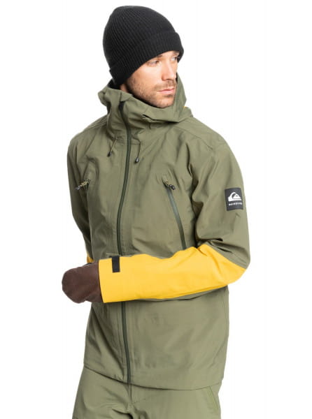 Муж./Сноуборд/Одежда для сноуборда/Куртки Сноубордическая куртка QUIKSILVER Hiking Path