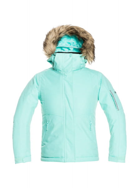 Светло-зеленый детская сноубордическая куртка meade