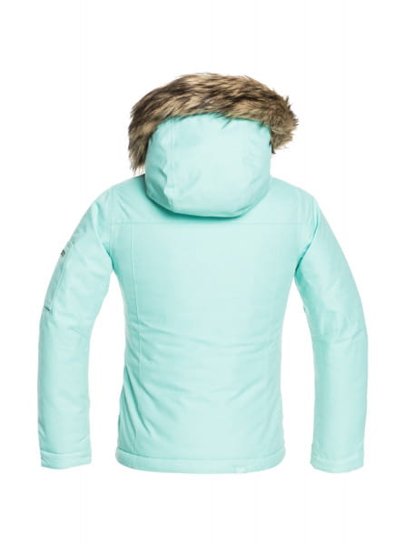 Дев./Сноуборд/Верхняя одежда/Куртки для сноуборда Детская Сноубордическая Куртка Roxy Meade Aruba Blue