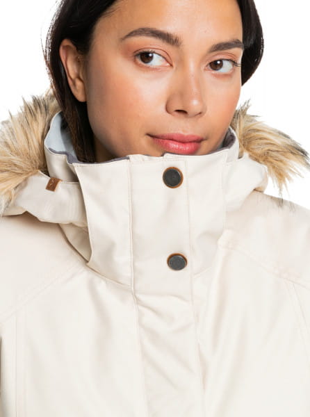 Жен./Сноуборд/Верхняя одежда/Куртки для сноуборда Сноубордическая Куртка ROXY Meade Parchment