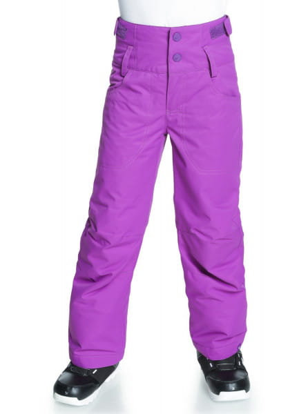 Светло-фиолетовый детские сноубордические штаны diversion