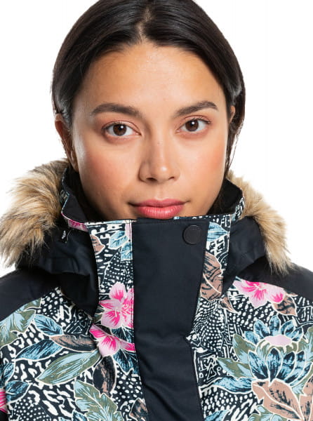 Жен./Сноуборд/Верхняя одежда/Куртки для сноуборда Сноубордическая Куртка ROXY Jet Ski True Black Ubuda