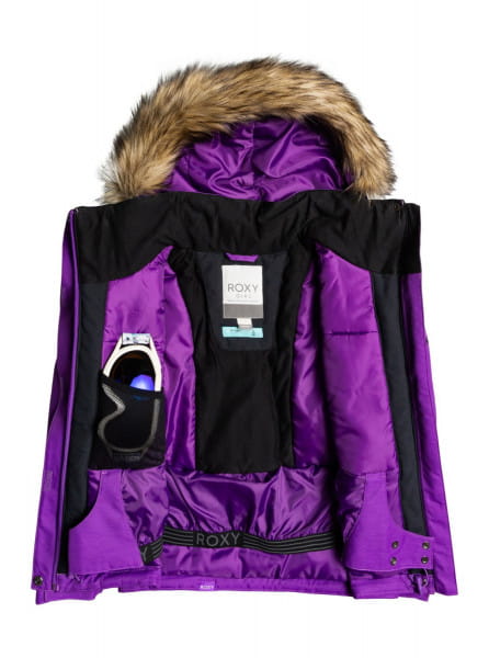 Фиолетовый детская сноубордическая куртка meade