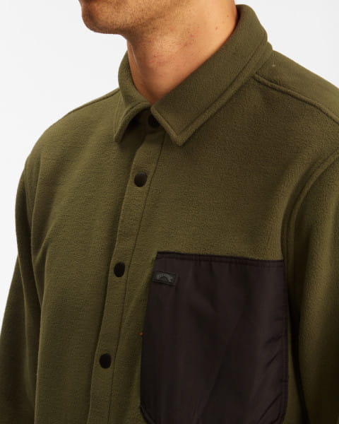 Темно-коричневый флисовая рубашка furnace explorer