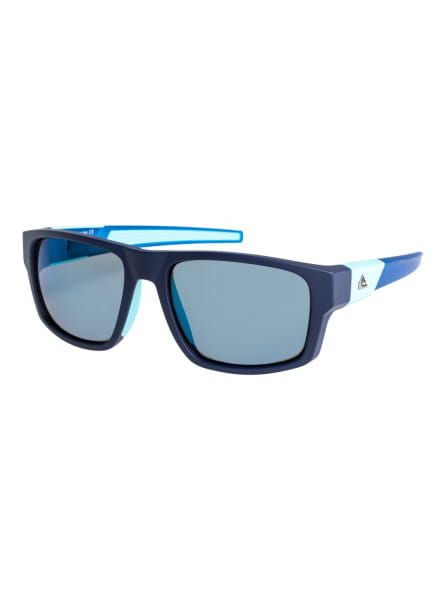 Муж./Аксессуары/Очки/Очки солнцезащитные Мужские солнцезащитные очки Quiksilver Mixer Matt Navy Blue/Flash