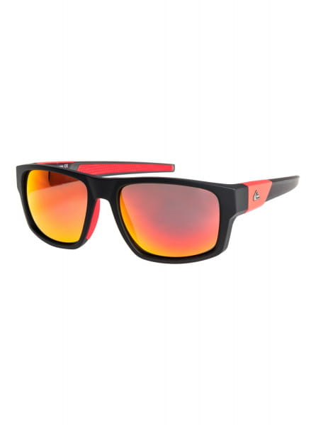Муж./Аксессуары/Очки/Очки солнцезащитные Мужские солнцезащитные очки Quiksilver Mixer Matt Black/Ml Red