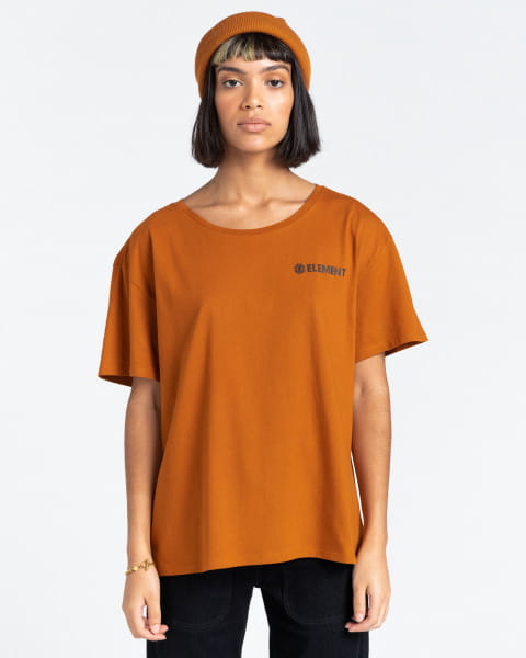 Оранжевый женская футболка blazin chest
