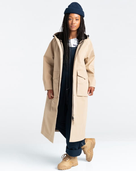 Светло-коричневый женская водонепроницаемая куртка blizzard tech