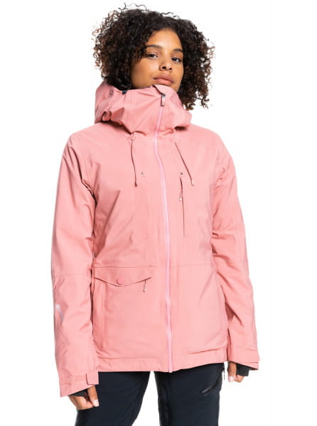 Розовый сноубордическая куртка gore-tex® stretch essence