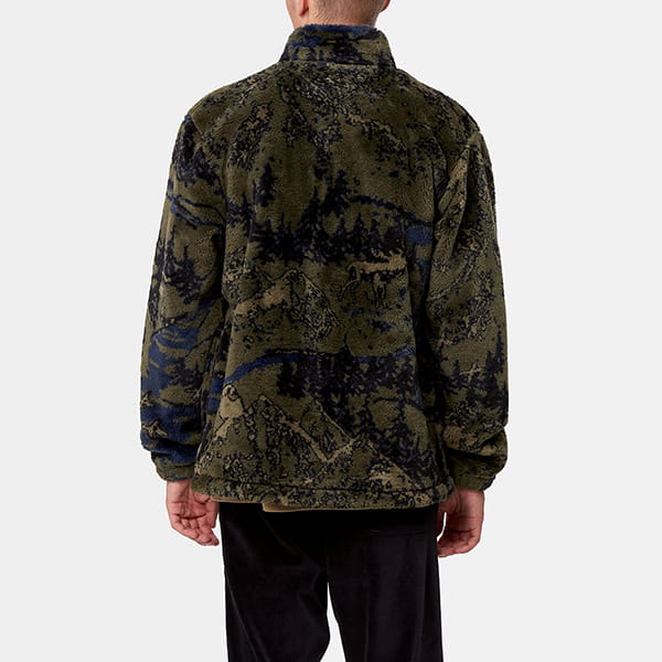 Куртка CARHARTT WIP High Plains Liner High Plains Jacquard, Cypress