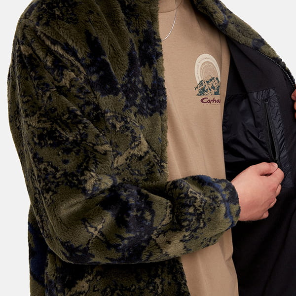  CARHARTT WIP High Plains Liner High Plains Jacquard, Cypress