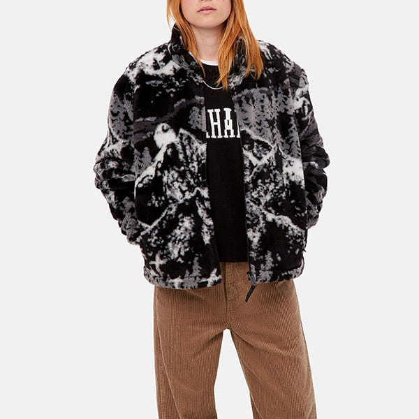 Куртка CARHARTT WIP High Plains Liner High Plains Jacquard, Black
