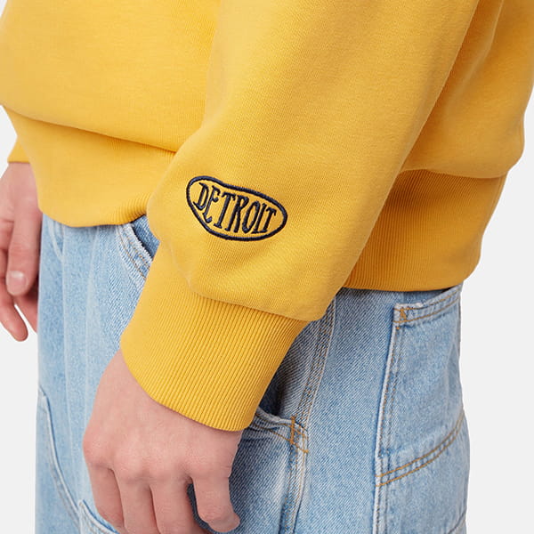   CARHARTT WIP Geo Script Sweatshirt Popsicle