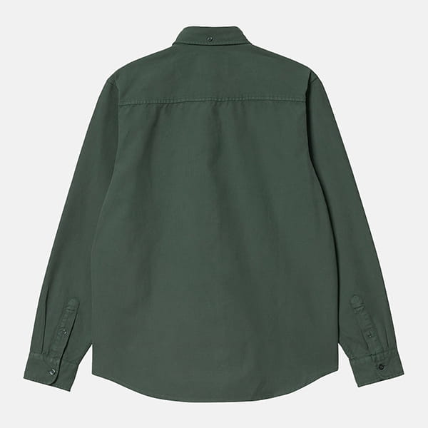 Рубашка CARHARTT WIP Bolton Shirt Hemlock Green (Garment Dyed)